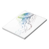 kleurloze kwal notitieblok (Linkerzijde)