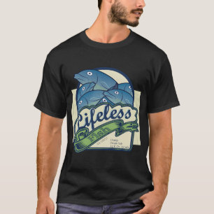 Kleurloze Vis Oranje Frisdrank T-shirt