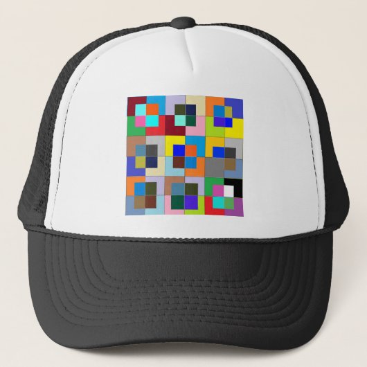 KLEURMaas : Happy Graphics Trucker Pet (Voorkant)
