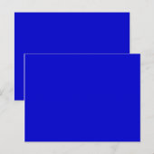 kleurmedium blauw briefkaart (Voorkant / Achterkant)