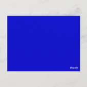 kleurmedium blauw briefkaart (Achterkant)