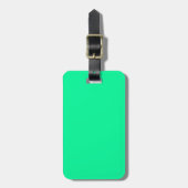 kleurmedium groen bagagelabel (Voorkant verticaal)