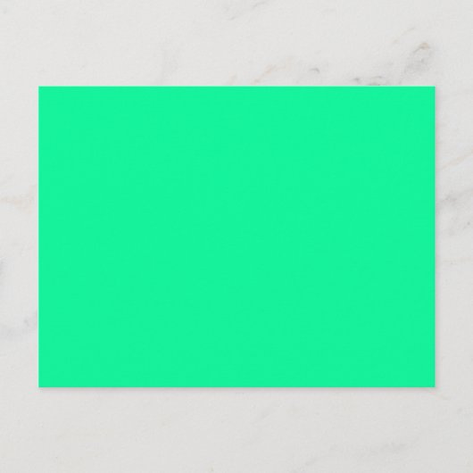 kleurmedium groen briefkaart (Voorkant)