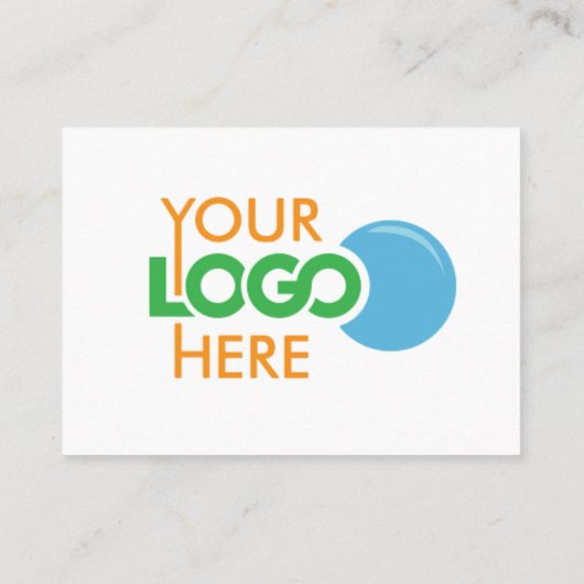 Kleurminimalistisch professioneel bedrijf Logo QR- Visitekaartje (Achterkant)