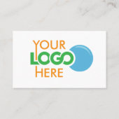 Kleurminimalistisch professioneel bedrijf Logo QR- Visitekaartje (Achterkant)