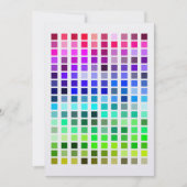 Kleurmonster Invite10 Kaart (Voorkant)