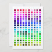 Kleurmonster Invite11 Kaart (Voorkant)