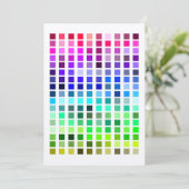 Kleurmonster Invite13 Kaart (Staand voorkant)