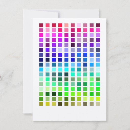 Kleurmonster Invite3 Kaart (Voorkant)
