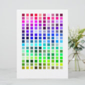 Kleurmonster Invite5 Kaart (Staand voorkant)