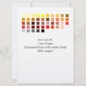 Kleurmonster Invite5 Kaart (Achterkant)