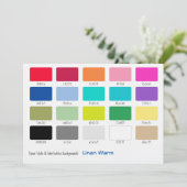 Kleurmonster Linen Warm (Staand voorkant)