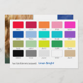 Kleurmonster Linnen Helder (Voorkant / Achterkant)