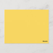 kleurmosterd briefkaart (Achterkant)