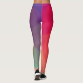 Kleurmozaïek Leggings (Achterkant)