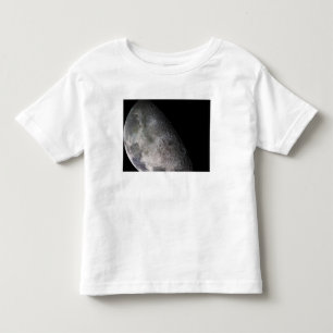 Kleurmozaïek van de maan op aarde kinder shirts