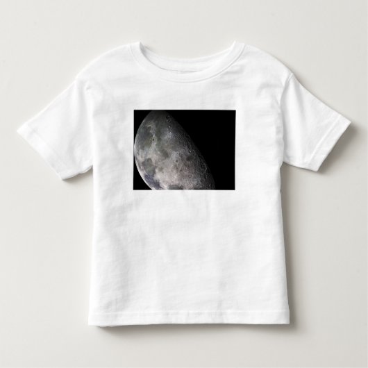 Kleurmozaïek van de maan op aarde kinder shirts (Voorkant)