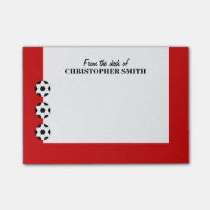 Kleurnaam voor Voetbal PERSONALIZE Post-it® Notes