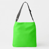 kleurneongroen crossbody tas (Achterkant)