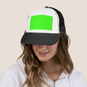 kleurneongroen trucker pet (In situ)