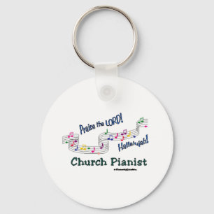 Kleurnotities Pianist Sleutelhanger