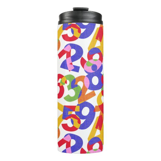 Kleurnummers mengen thermosbeker (Voorkant)