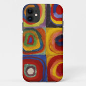 Kleuronderzoek van vierkantscirkels Case-Mate iPhone case (Achterkant)