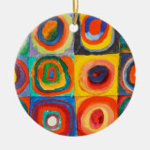 Kleuronderzoek | Wassily Kandinsky Keramisch Ornament (Voorkant)