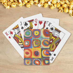 Kleuronderzoek   Wassily Kandinsky Pokerkaarten