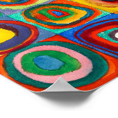 Kleuronderzoek | Wassily Kandinsky Poster (Hoek)