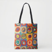 Kleuronderzoek | Wassily Kandinsky Tote Bag (Voorkant)
