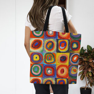 Kleuronderzoek Wassily Kandinsky Tote Bag