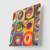 Kleuronderzoek | Wassily Kandinsky Vierkante Klok (Hoek)