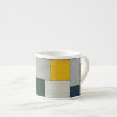 Kleurontwerp voor het plafond van de Kafelserie Espresso Kop (Voorkant rechts)