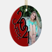 Kleuroptiefoto afstuderen Klasse 2021 Keramisch Ornament (Rechts)