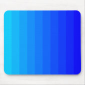 Kleurovergang - schaduwen van blauw muismat (Voorkant)