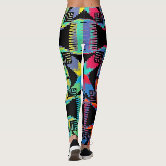 Kleuroversteeksel Leggings (Achterkant)