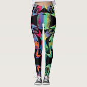 Kleuroversteeksel Leggings (Voorkant)