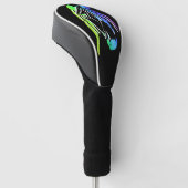 Kleurpaard Golfheadcover (Schuin)