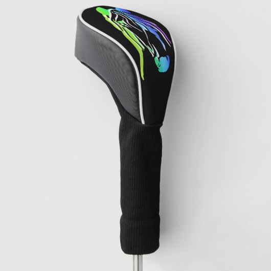 Kleurpaard Golfheadcover (Schuin)