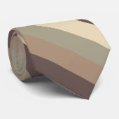 Kleurpalet uit het verleden  stropdas (Opgerold)