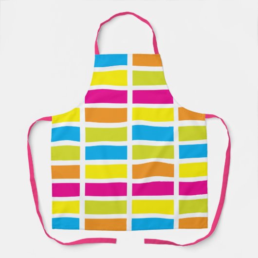 Kleurpaletstrip Schort (Voorkant)