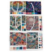 Kleurpaletten Kleurplaten Liefde om te Kleuren Medium Cadeauzakje (Voorkant)