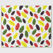 Kleurpapier in de herfst leder cadeaupapier (Vlak)