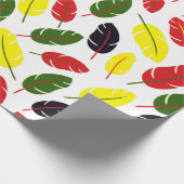 Kleurpapier in de herfst leder cadeaupapier (Hoek)
