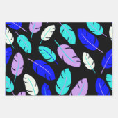 Kleurpapier met lederpatroon inpakpapier vel (Voorkant 2)