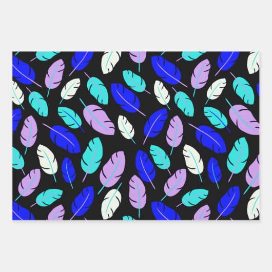 Kleurpapier met lederpatroon inpakpapier vel (Voorkant)