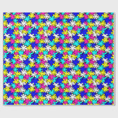 Kleurpapier voor heldere spots cadeaupapier (Vlak)