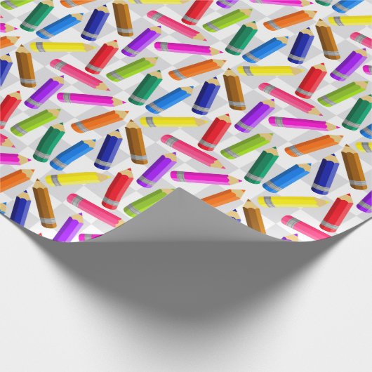 Kleurpapier voor ompakken van encils cadeaupapier (Hoek)