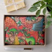 Kleurpapier voor visontwerp tissuepapier (Geschenk)